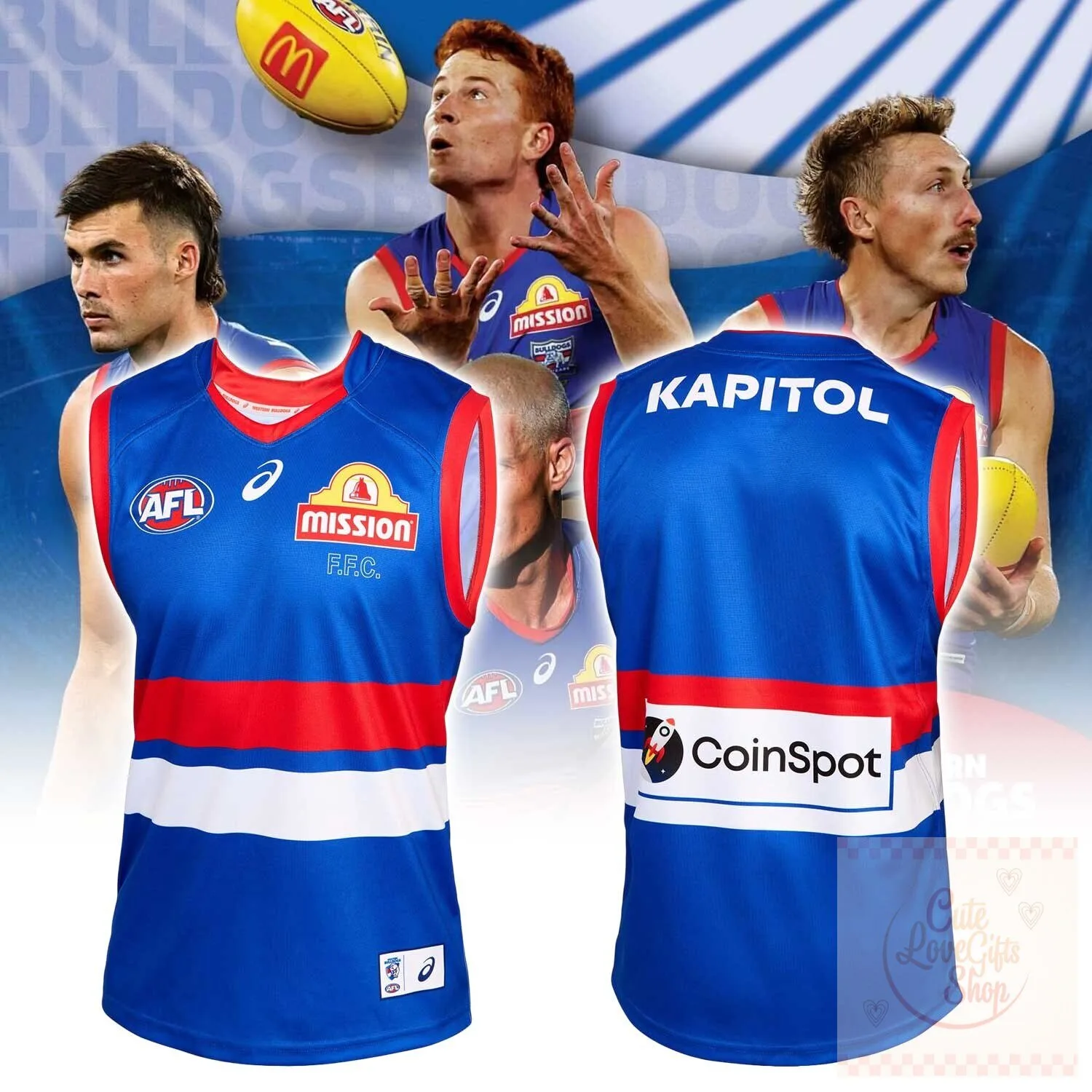 ..Western Bulldogs 2026 Home Guernsey NN