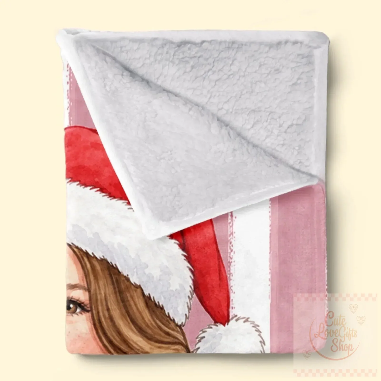 Personalized Kids Christmas Photo Keepsake Blanket with Custom Name 16 Personalized Kids Christmas Photo Keepsake Blanket with Custom Name